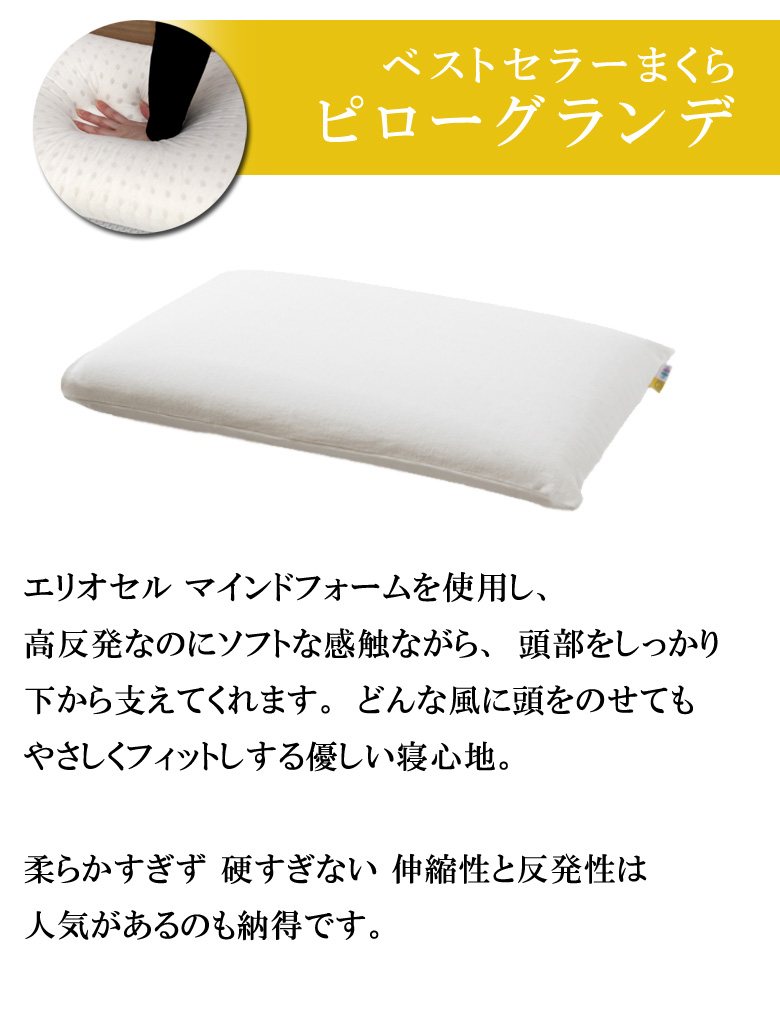 綿80％ポリエステル20％マニフレックス✳︎ピローグランデロング✳︎高反発枕✳︎2回使用の美品✳︎2人寝/抱き枕